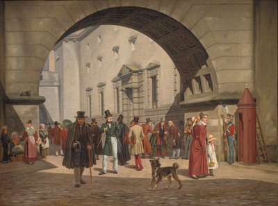 La Prison de Copenhague, 1831 - Martinus Rorbye